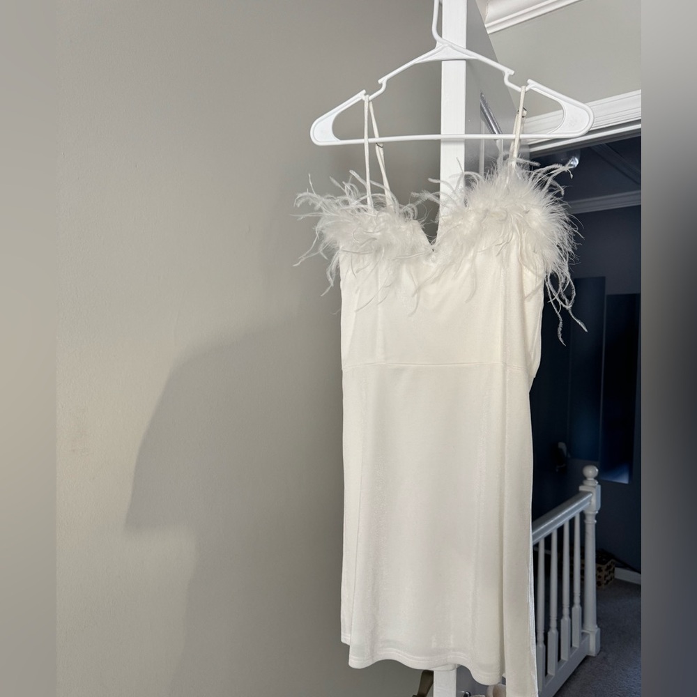 Brand New- White dress, great for bachelorette!